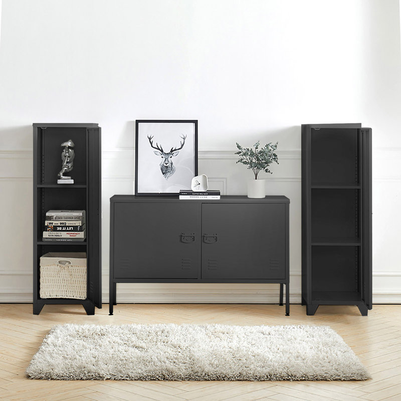 Lasher Accent Cabinet, Black