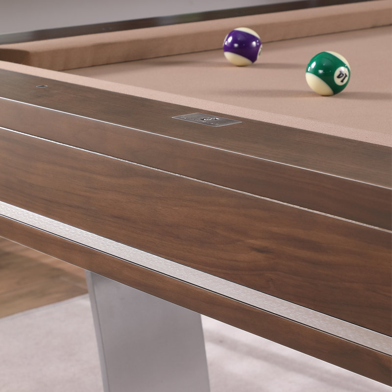 Barcelona Playcraft 8'' Slate Pool Table with Professional Installation Included, No, Electric Blue