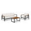 Ensemble de conversation avec canapé 3 pièces Townsend avec coussins Sunbrella®-653441193