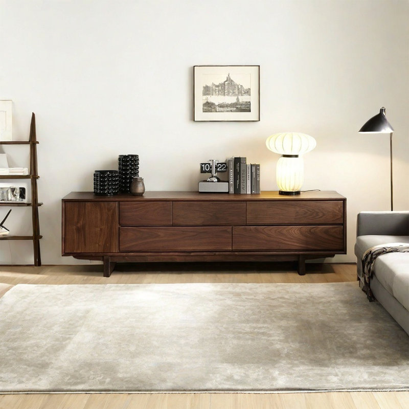 Meuble télé de salon, H 21,65 po x l 78,74 po x P 17,71 po