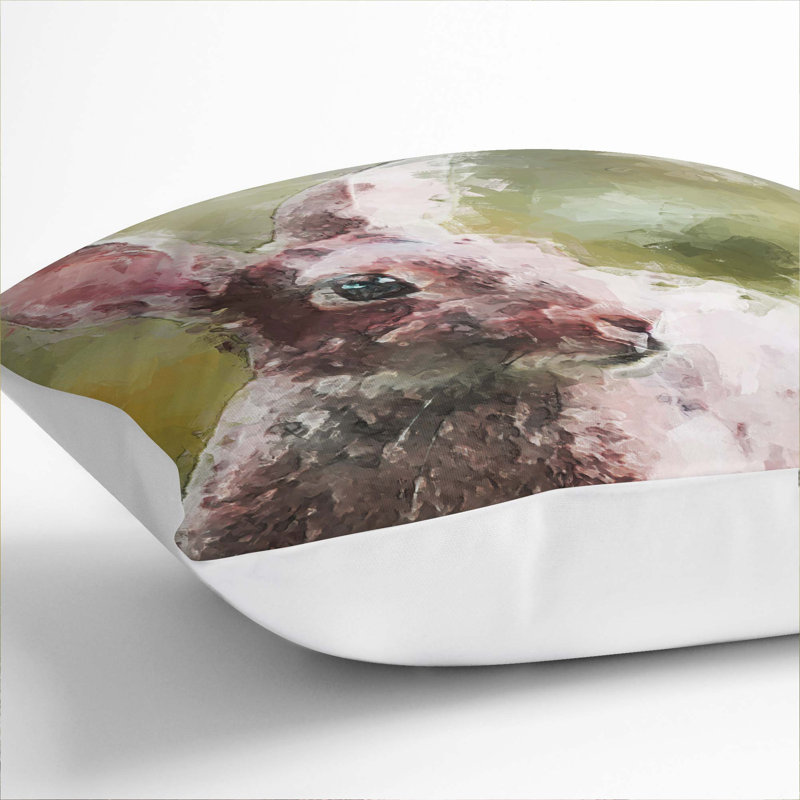 Square Cushion, 55cm H x 55cm W x 20cm D, White