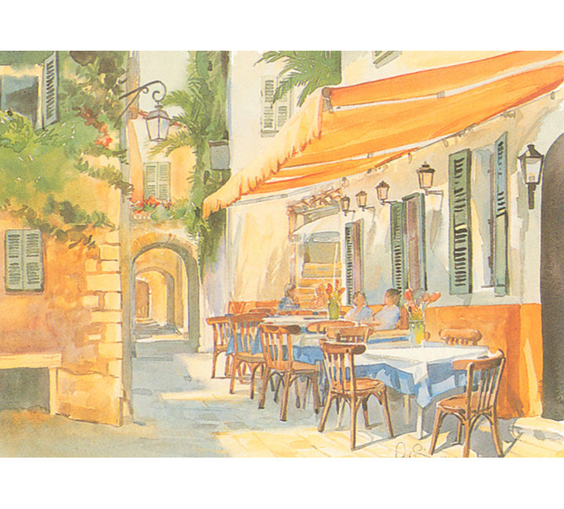 Cafe Provence, 28" H x 39" W