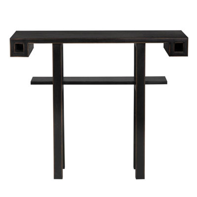 Uomo 38'' Solid Wood Console Table