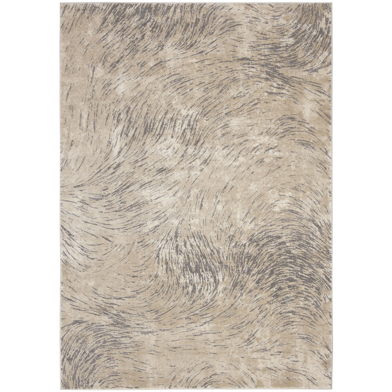 Wendi Performance Abstract Rug, Rectangle 6'7" x 9'