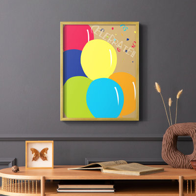 Celebrate Framed Print - Solid Wood