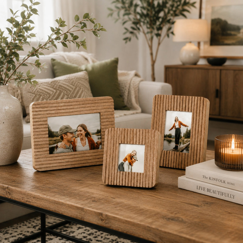 Damita Brown Versatile Picture Frame - Set of 3