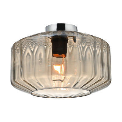 Angellina Glass Flush Mount