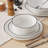 24-Piece Ceramic Dinnerware Set-397637140