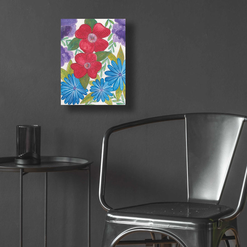 «Joyful I» par Courtney Prahl, H 16 po x l 12 po x P 0,13 po