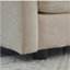 Canapé modulaire en U avec repose-pieds réversible, canapé d'angle convertible 5 places avec 2 repose-pieds, canapé moelleux et minimaliste moderne pour le salon, chenille beige-935597188-935597191