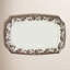 Plateau rectangulaire en porcelaine Spode Delamere