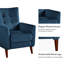 Fauteuil inclinable Amaurie Tacho avec dossier capitonné-1226636064