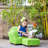 Weybridge Kids 9'' Wood Club Chair and Ottoman-1794375814