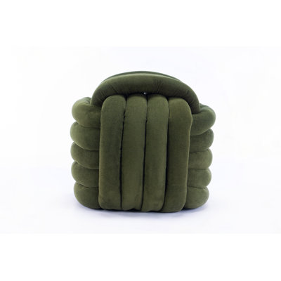 Modern Knot Design Ottoman Makeup Stool Footstool