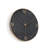 Gray Gold Round Analog Wall Clocks