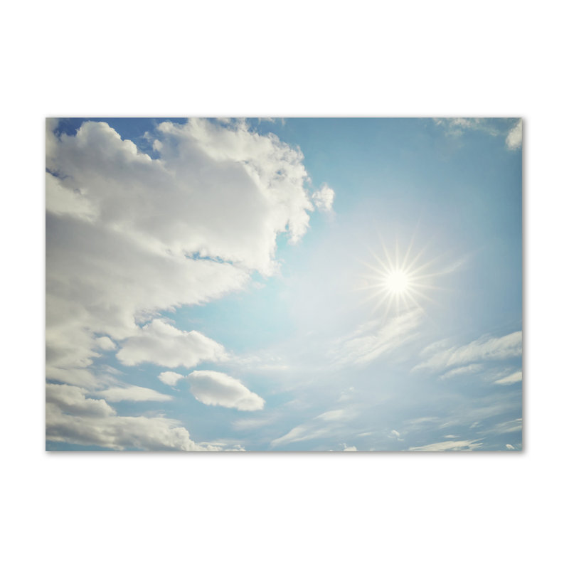 Clouds In The Sky - Wrapped Canvas Print
