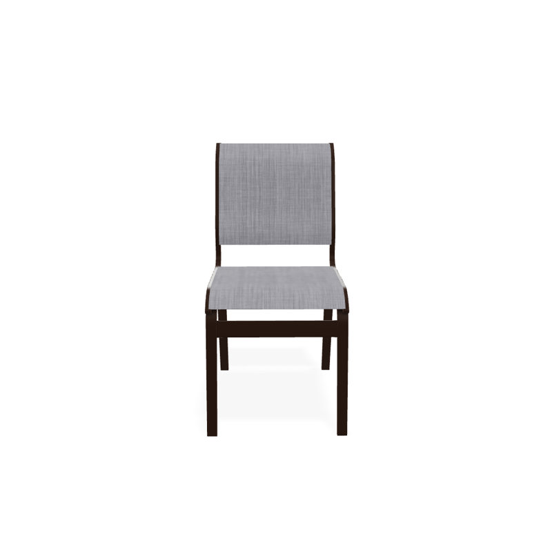 Chaise d'appoint de salle à manger Hiraku, Kona texturé, Bijou