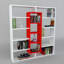 135.7cm H x 125cm W Library Bookcase-25305478