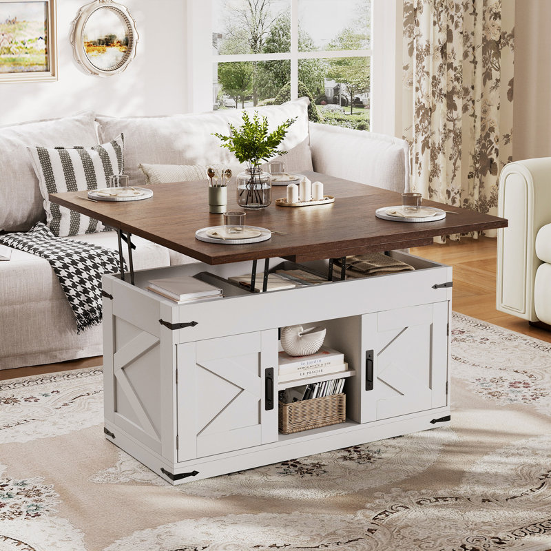 Table basse à plateau relevable Calanthe