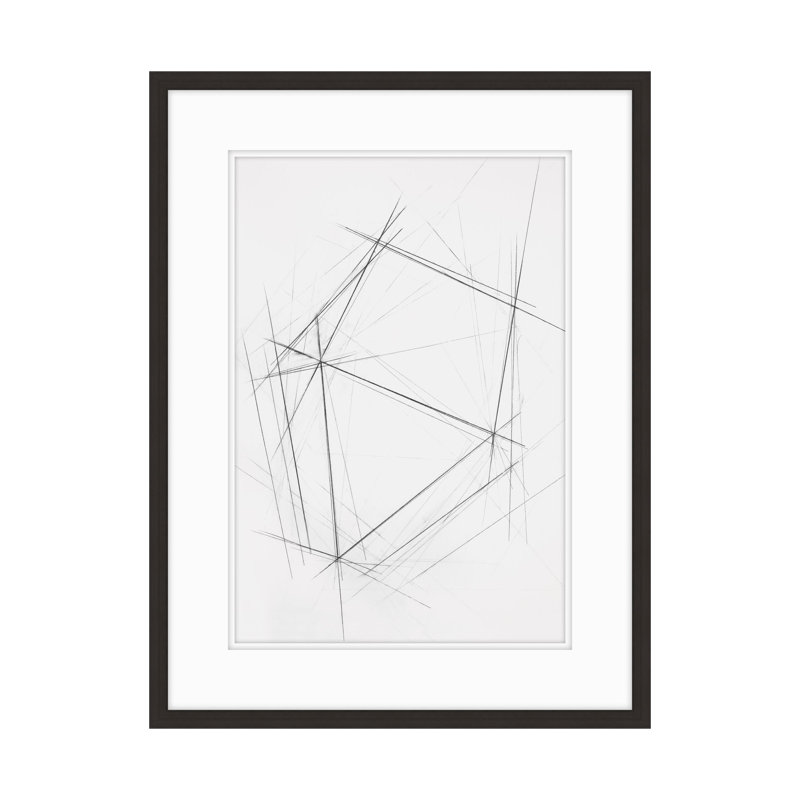 Geometric Progression 1 Print by Studio L57 Narrative, 54.25" H x 41.25" W 