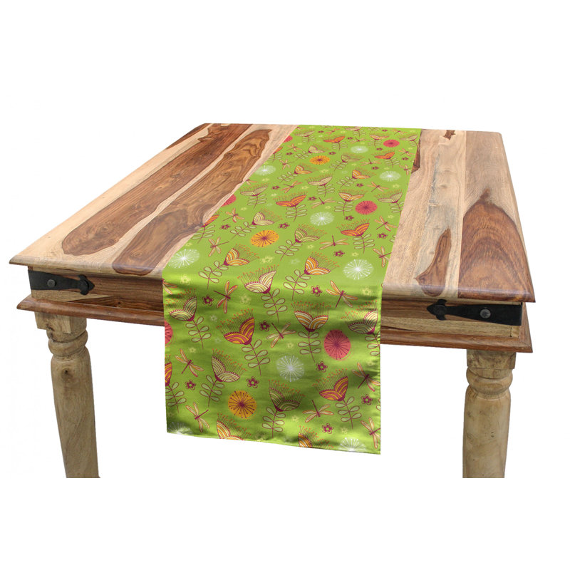Dragonfly Table Runner, 120" x 16"