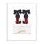 «Fashion Designer Black Shoes On Box», impression-45198702-45198703