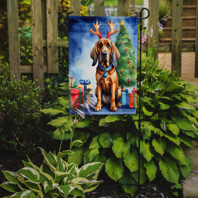 Christmas Reindeer Garden Flag