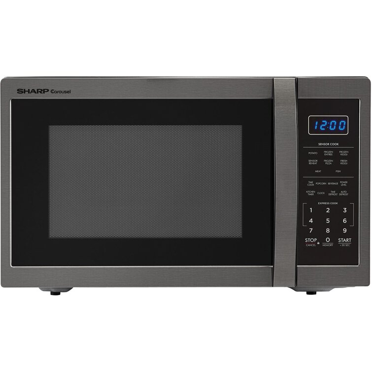 Sharp 0.7 Cu. ft. White Countertop Microwave