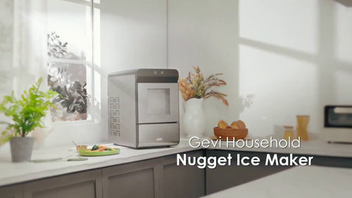 Gevi Household 30 Lb. Daily Production Nugget Ice Manual and Auto Refill  Portable Ice Maker & Reviews