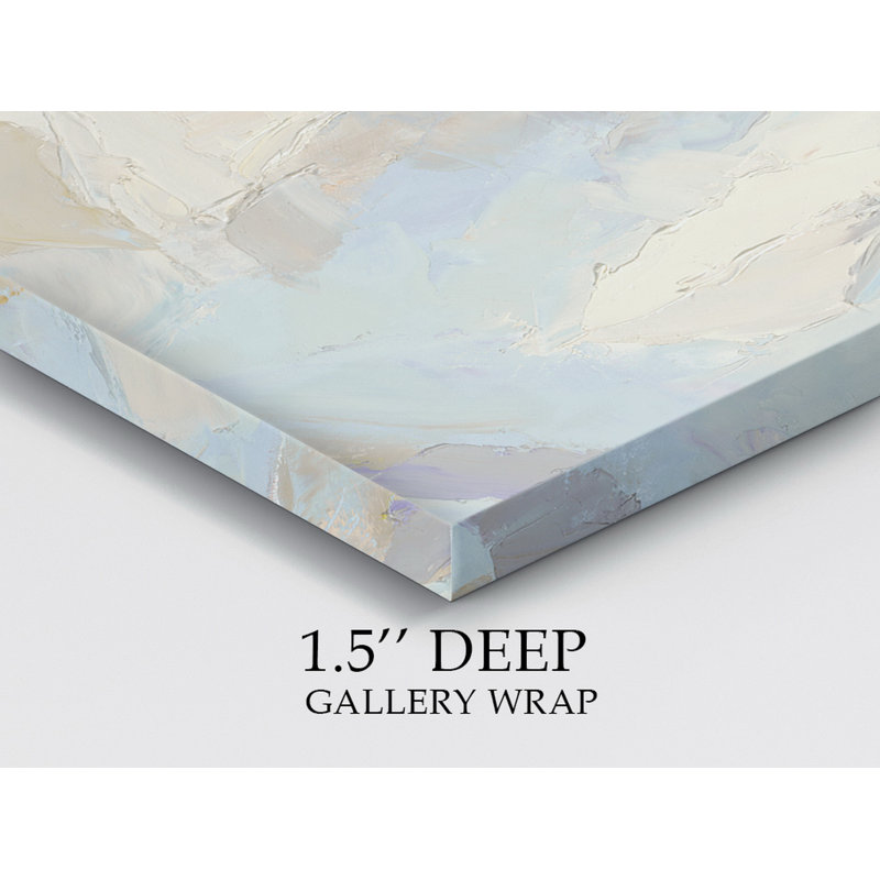 «Winter Range», peinture sur toile tendue, H 40 po x l 20 po x P 1,5 po