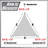 Colourtree Triangle Sun Shade Sail Canopy Fabric Cloth Screen, Water Permeable & UV Block UPF50-34340574-92661578