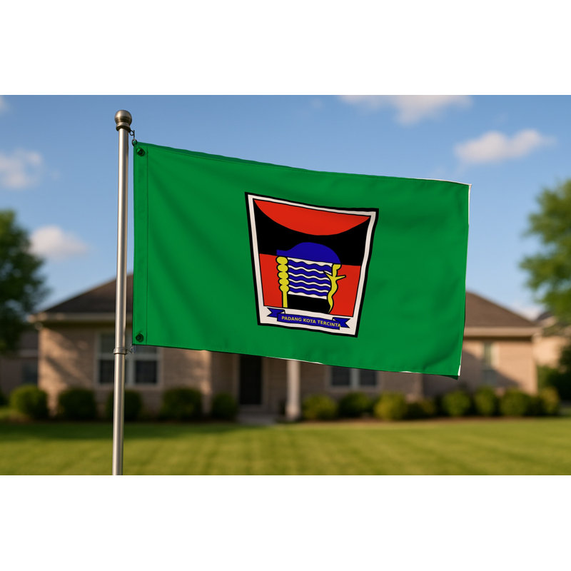 Drapeau de la ville de Padang — Drapeau