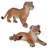 Grand-Scale Lion Cub Statue