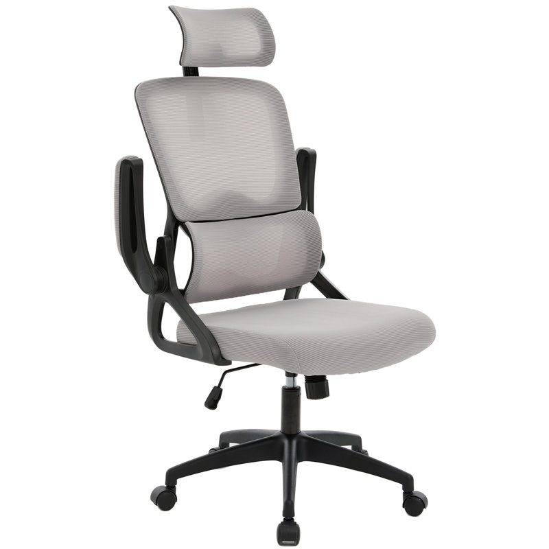 Chaise de bureau ergonomique en maille Neva, Grey
