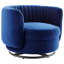 Chaise pivotante en velours Charles Emerald-1364120814