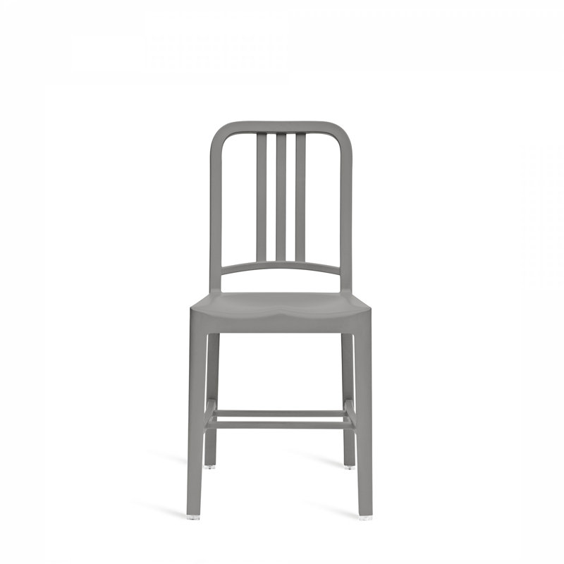 111 Navy® Side Chair by Coca-Cola, Flint Gray