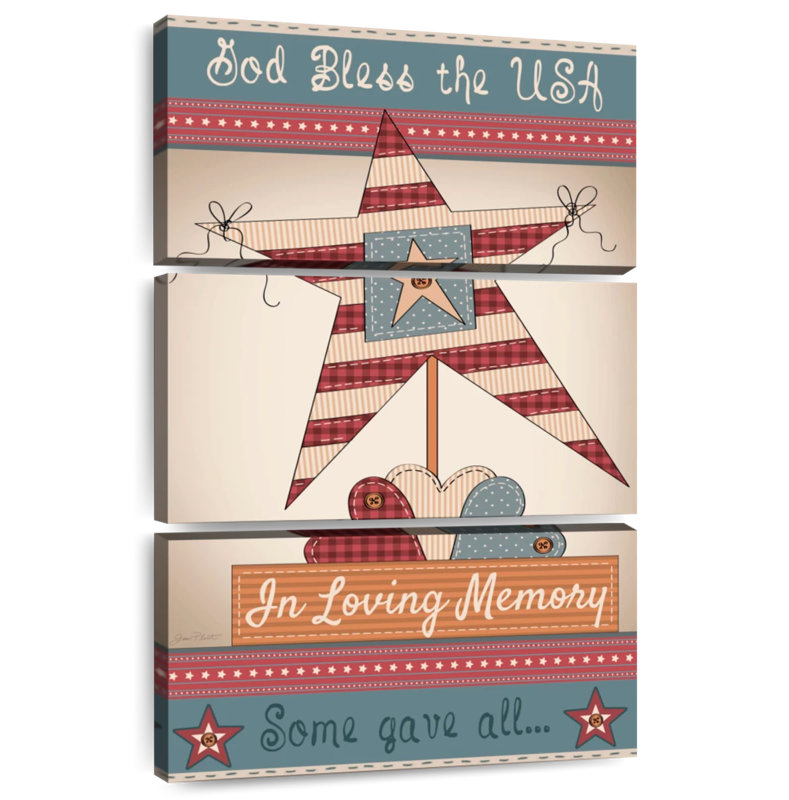 Lelar Flag In Loving Memory, 38" H x 24" W