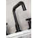 Kingston Brass Webb Two-Handle 3-Hole Deck Mount Widespread Bathroom Faucet with Knurled Handle and Push Pop-Up Drain