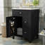 Meuble-lavabo de 24 po avec lavabo en céramique-106261315