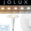 Ensemble d'éclairage encastré à DEL réglable de 4 po 5 CCT à longueur réglable Jolux pour une installation facile