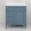 Meuble-lavabo moderne 30 po avec lavabo supérieur, 2 tiroirs et tiroir basculant-493053630-493053632