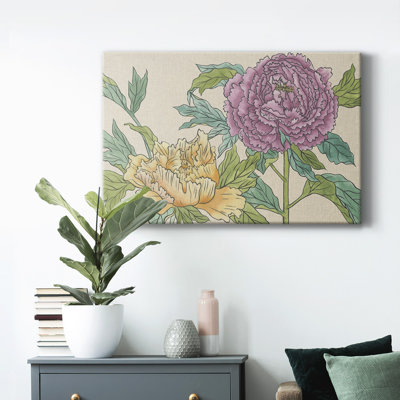 Peony Blooms III - impression sur toile tendue