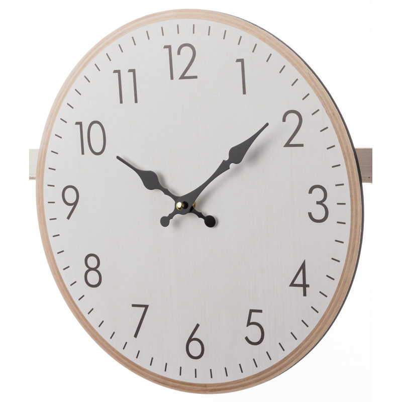 Aleysa Wood Wall Clock