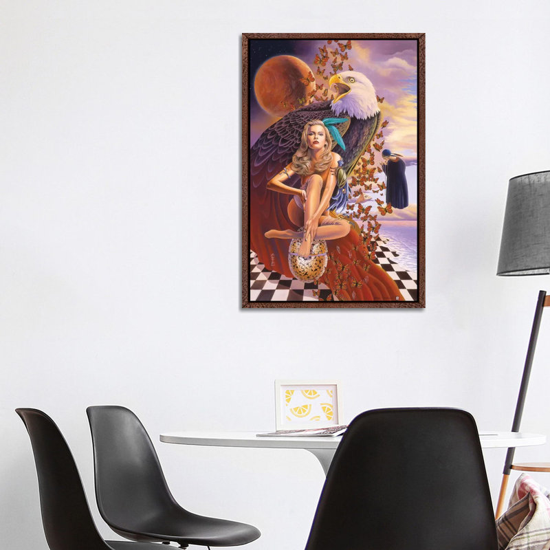 My Time by Graeme Stevenson - Gallery-Wrapped Canvas Giclée on Canvas, Classic Wood Floater Framed