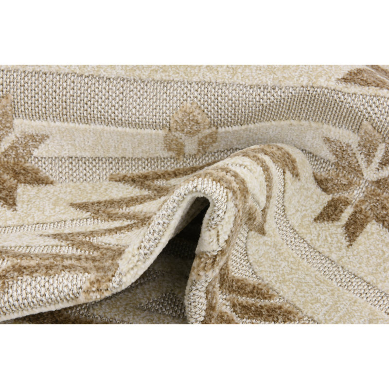 El Reno Geometric Indoor / Outdoor Rug, Rectangle 9' x 12'