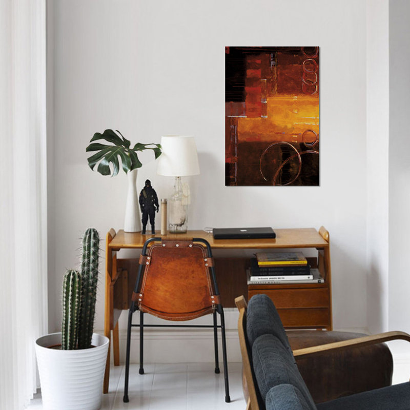 « bennett », reproduction sur toile, H 12 po x l 8 po x P 0,75 po, Pas de tapis, Toile tendue