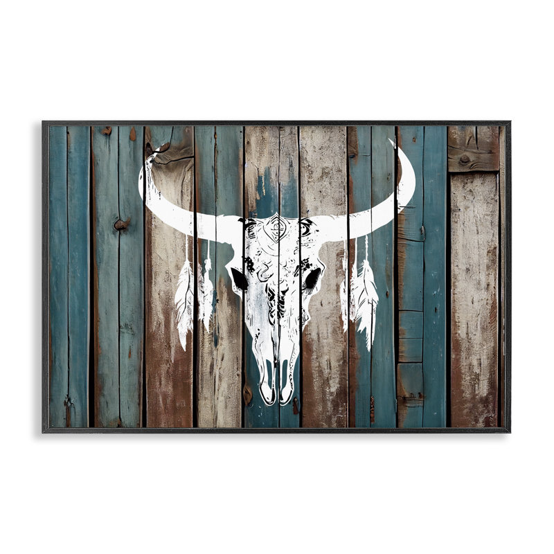 Giclée encadrée par Rustic Weathered Guardian, design par Titan Turner, H 12 po x l 18 po, Giclée encadrée noir minuit