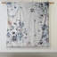 Édredon bleu pour très grand lit - Ensemble de literie à motif floral élégant en coton 8 pièces-130164535-130164534