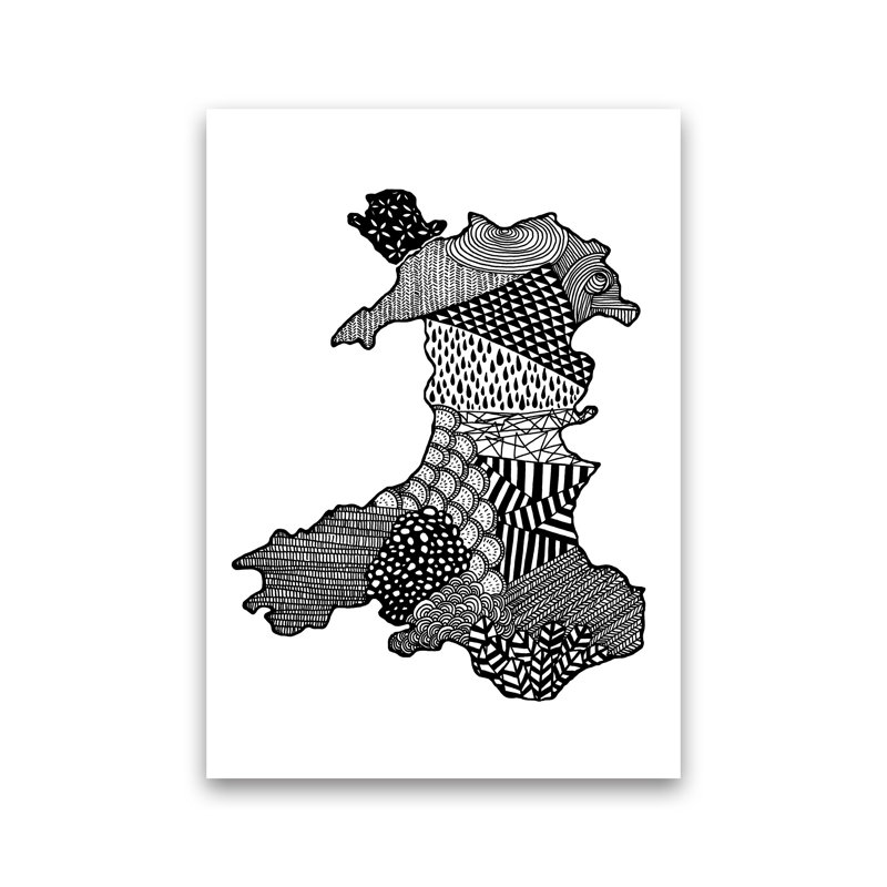 Wales by Carissa Tanton - Print, Unframed, 30cm H x 21cm W x 1cm D