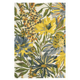 Floreale Wool Floral Area Rug